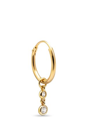 DOUBLE SPARK - Single earring - gold-coloured