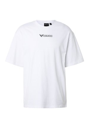 Colucci, LOGO TEE IKARUS - T-shirt imprimé - white black