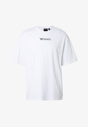 Colucci, LOGO TEE IKARUS - T-shirt imprimé - white black
