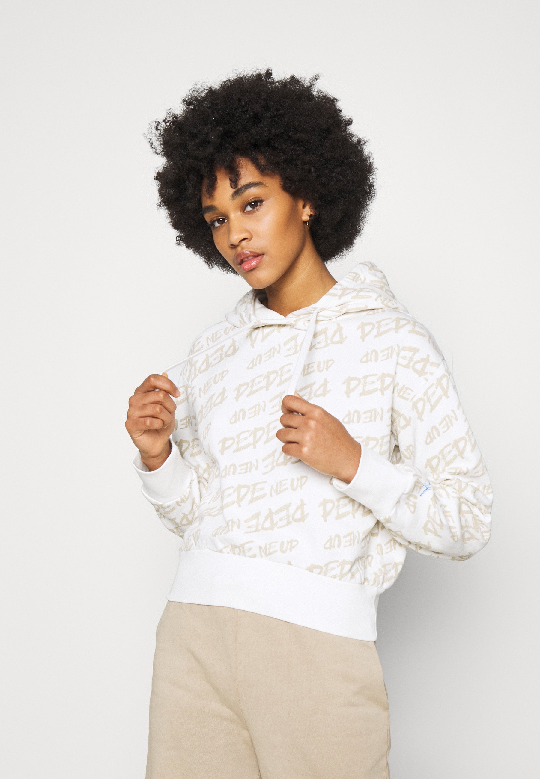 Pepe Jeans SARA - Hoodie - oyster/off-white - Zalando.ie