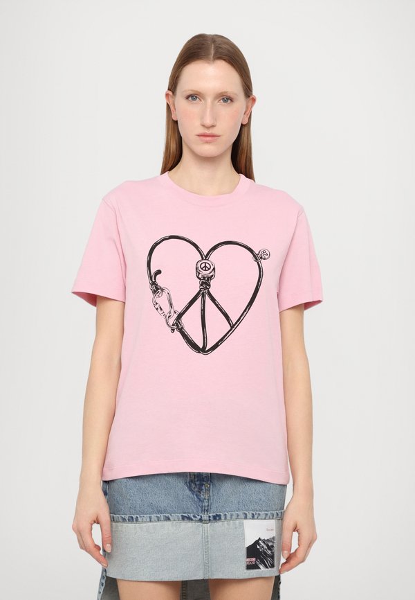 HIKING - Print T-shirt - fantasia rosa