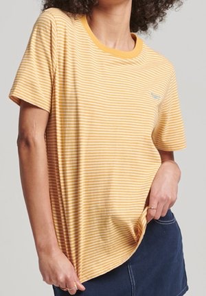 T-shirt imprimé - yellow