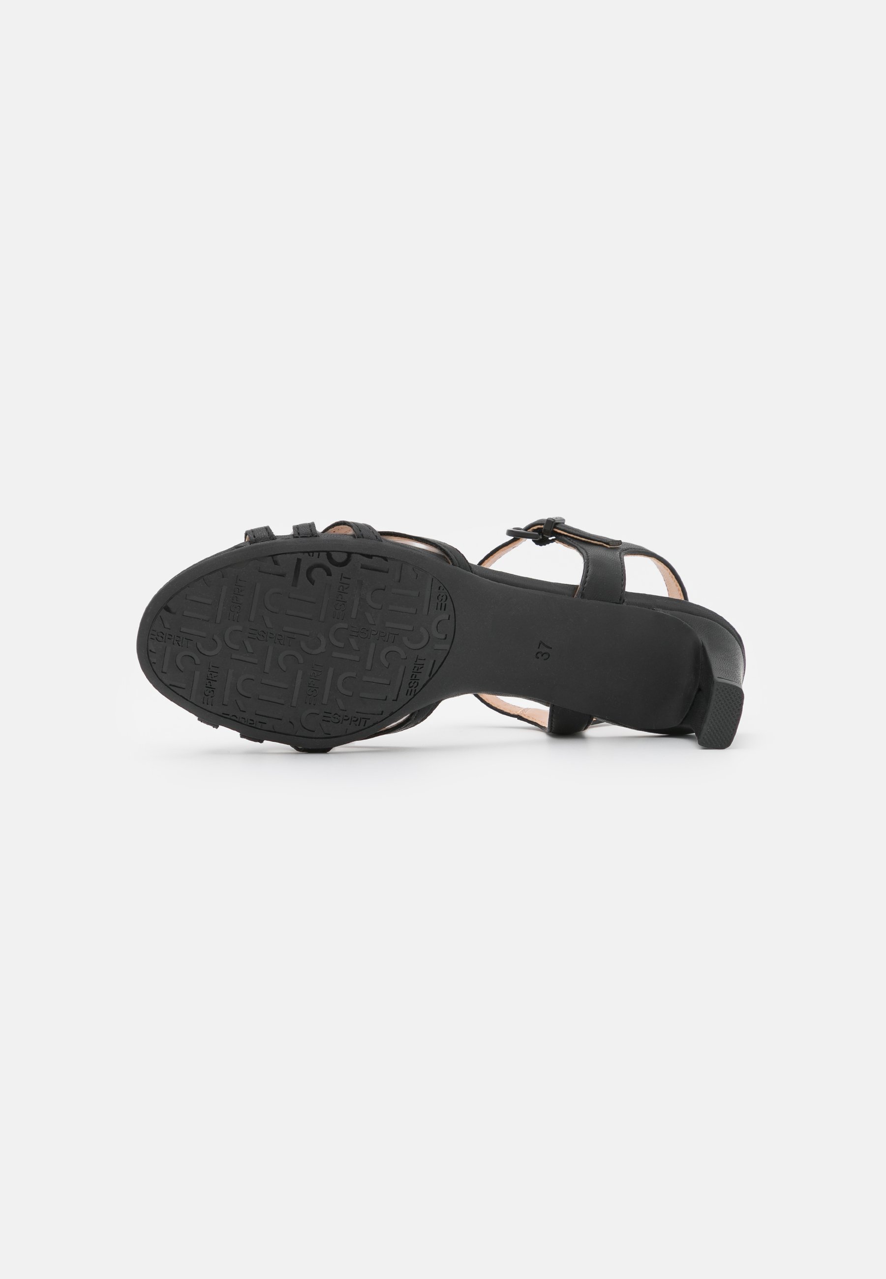 basic black sandals