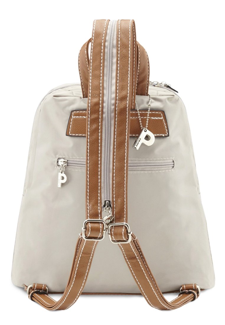 Picard Off-White Leather Backpack Picard Backpack Handbag Leather White Brown Floral Medium | eBay main image 4