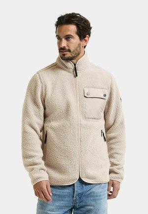Didriksons, PETER FULL-ZIP - Fleece jacket - clay beige