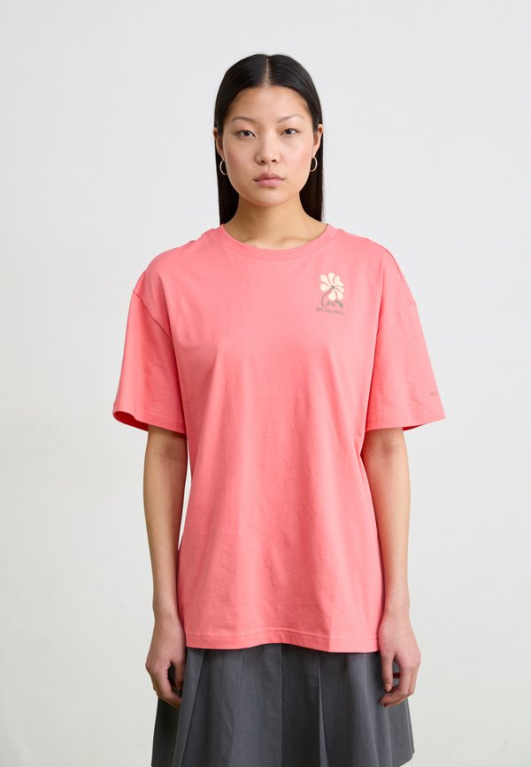 ROLLING BEND GRAPHIC OVERSIZED TEE - Print T-shirt - alpenglow