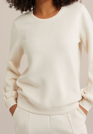 Sweatshirt - white