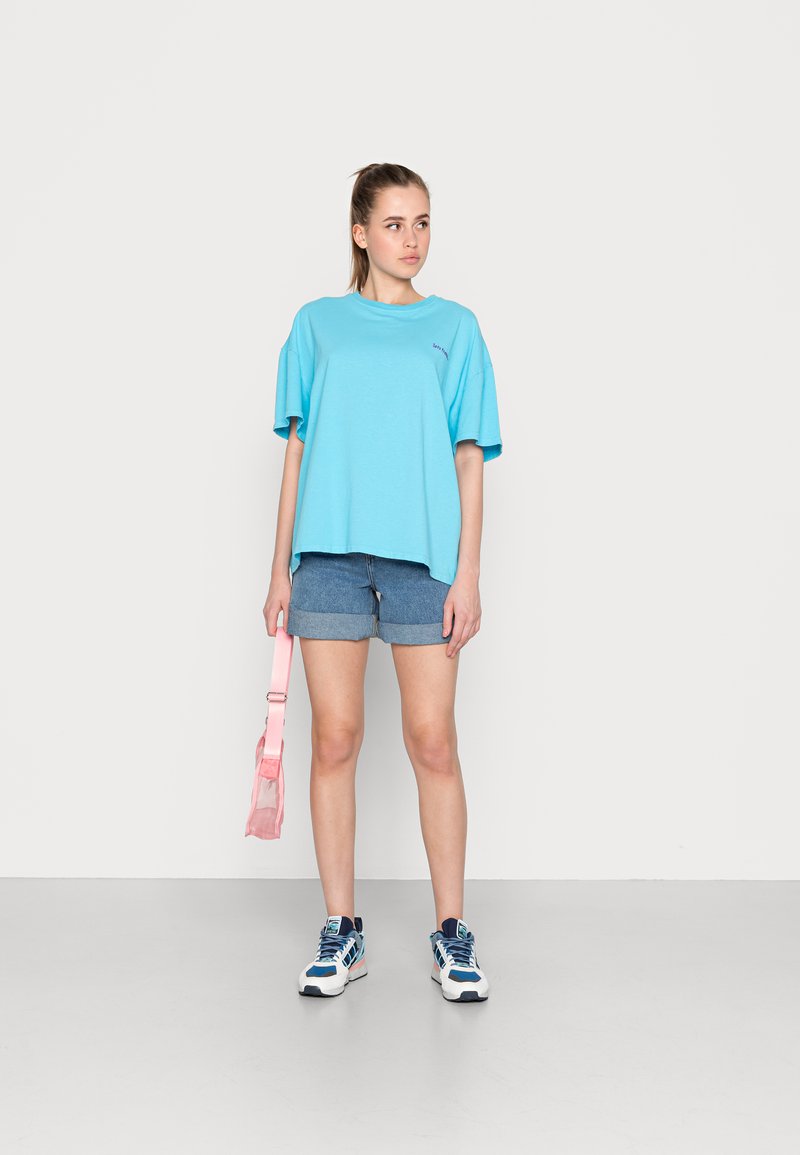 Damen T-Shirts | iets frans... TEE T-Shirt basic river blue/blau - DS68916 Damen T-Shirts | iets frans... TEE T-Shirt basic river blue/blau - DS68916