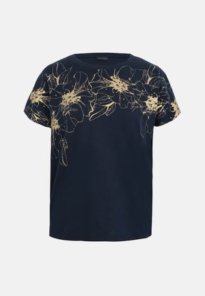 Anna Field, Μπλουζάκι με στάμπα - navy/gold-colored
