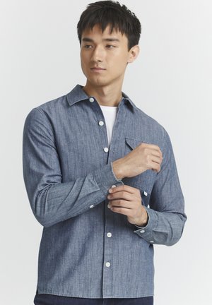 Casual Friday CFANTON - Camicia - denim mid blue