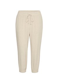 KAMRI - Trousers - natural melange