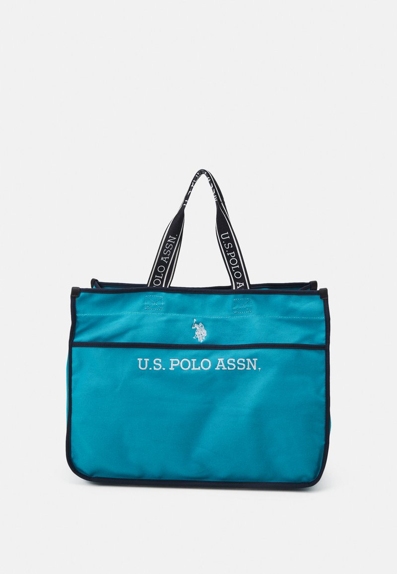 U.S. Polo Assn. HALIFAX L SHOPPPING BAG Shopping bag turquoise/blu