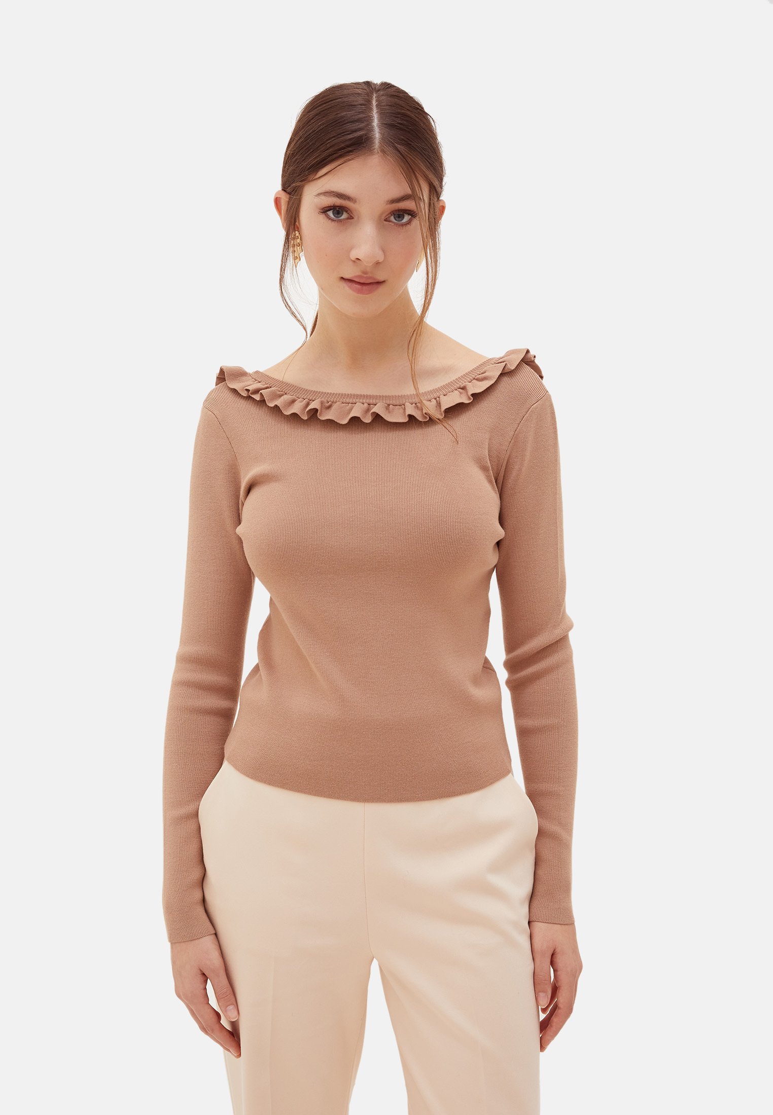 Motivi Maglione - beige/marrone chiaro - Zalando.it