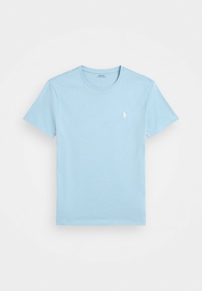 Polo Ralph Lauren CUSTOM SLIM FIT JERSEY CREWNECK T-SHIRT - Paprasti marškinėliai - vessel blue