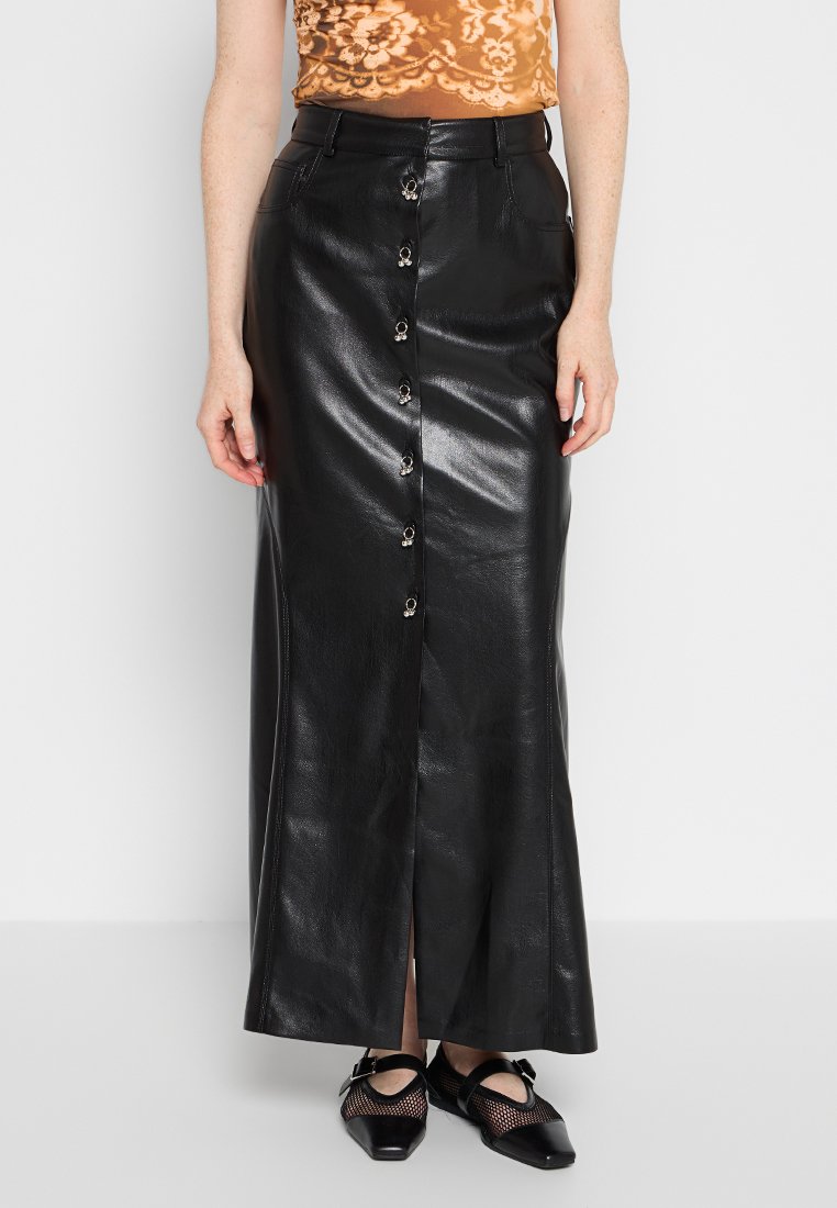 Nanushka Maxirok zwart Nanushka Maxirok zwart