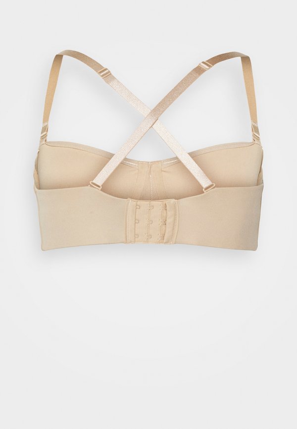 CONVERTIBLE STRAPLESS WITH FOAM BRA - Underwired bra - beige4