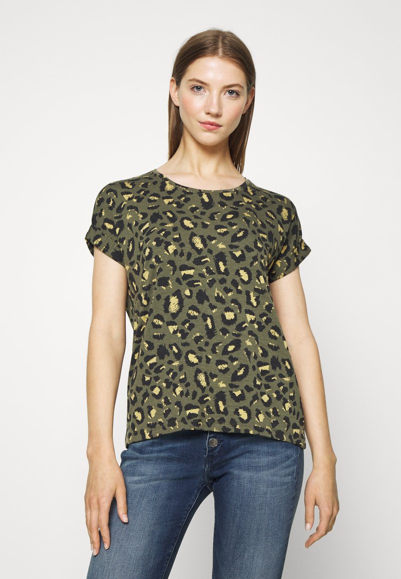 ONLY ONLMOSTER - T-shirt estampada - grape leaf/green