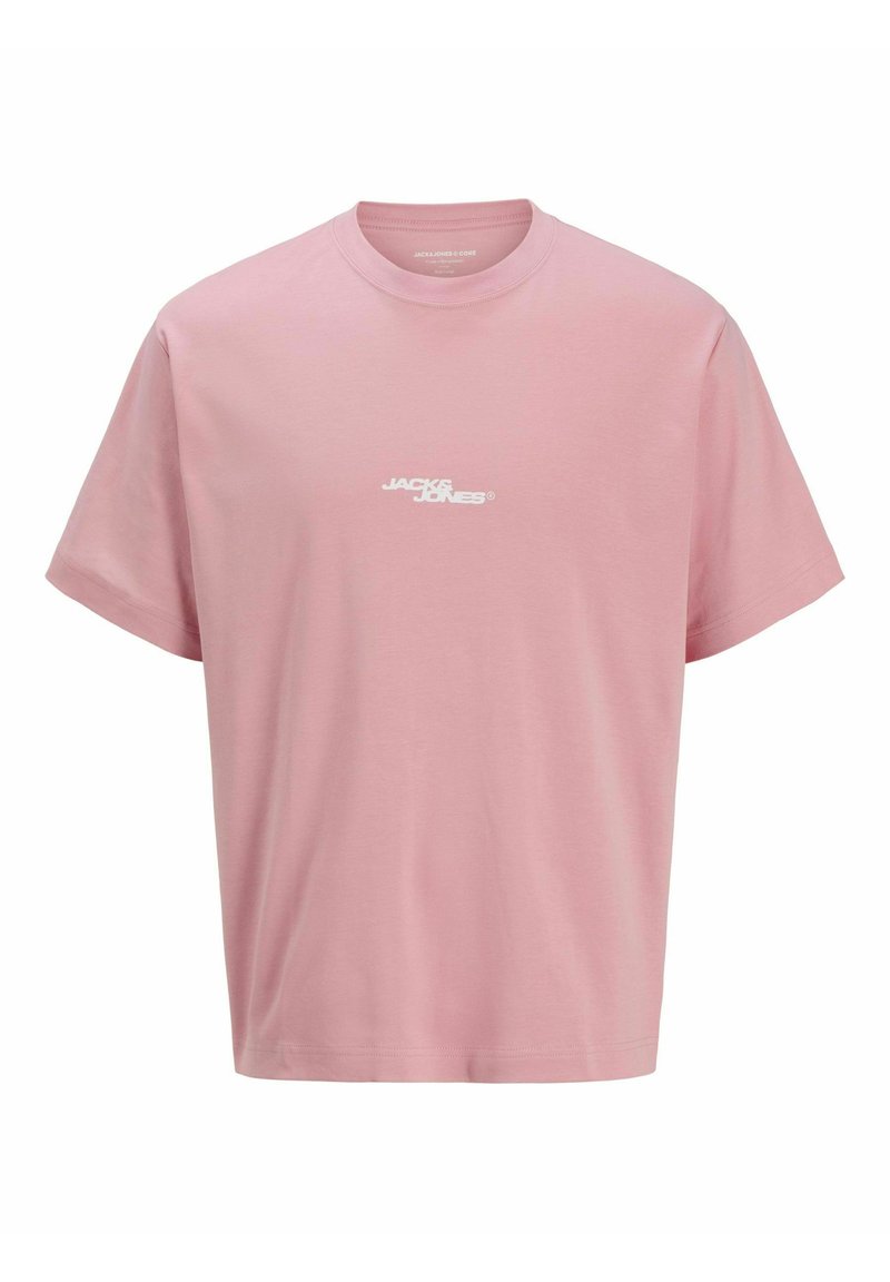 jack & jones T-shirt print donkerroze jack & jones T-shirt print donkerroze