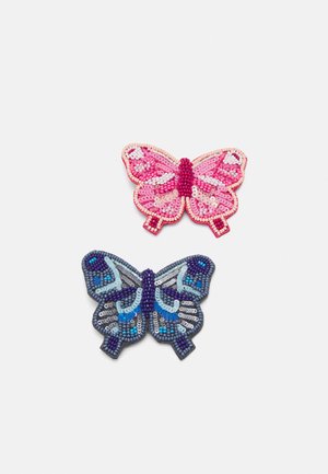 Becksöndergaard BEADED CLIP 2 PACK - Soenguaksessuaarid - blue/rose