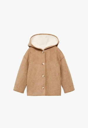 BABY - Jakna iz umetnega usnja - brown