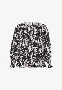 Valgt, black pink graphic strokes