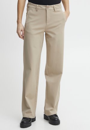 FRZASTRETCH TESSA PA  - Trousers - silver mink