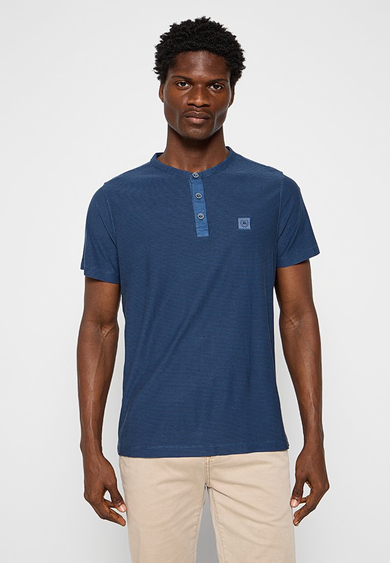 Lerros T-shirt print blauw