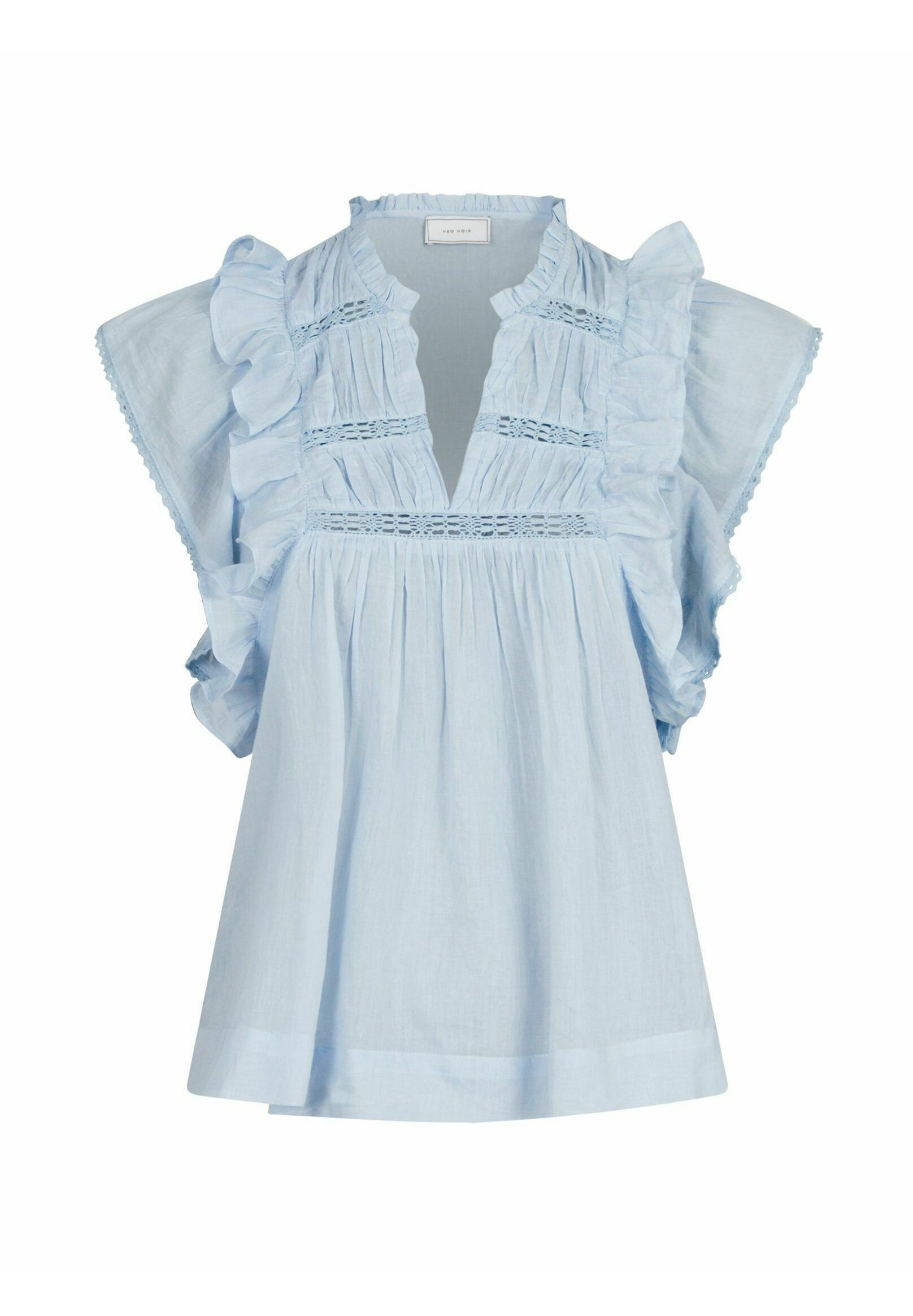Light blue blouse
