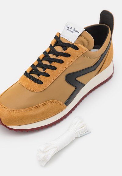 rag & bone RETRO RUNNER - Sneakers - mustard