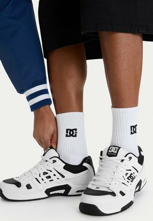 DC Shoes, DC SHOES SNEAKERS MEN'S WHITE 5906751576342 - Sneakers - white