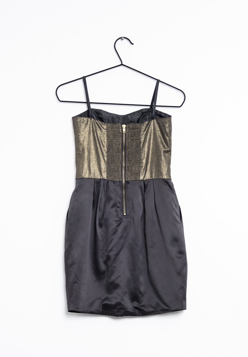 slim fit dress slacks Sello Slip Dress in Celestial Black – motelrocks-com-us