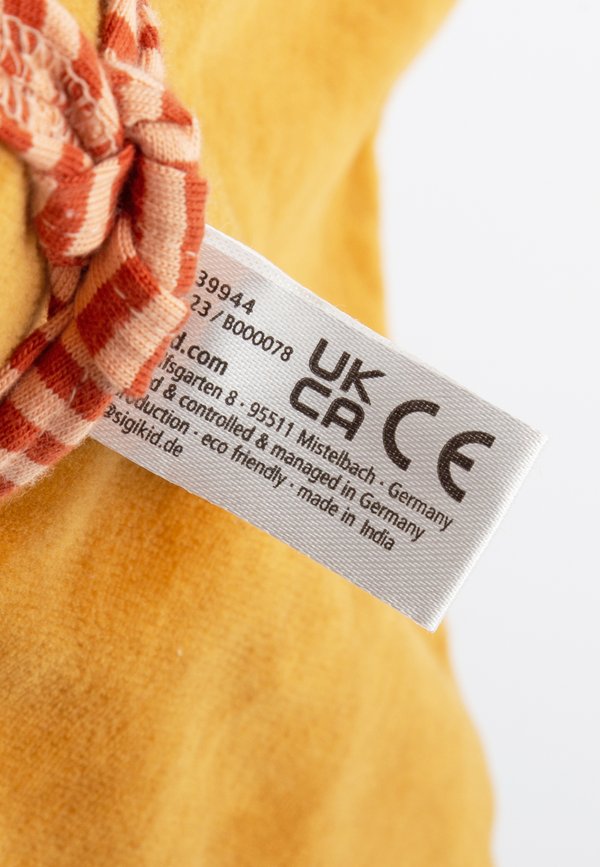 SCHNUFFEL FUCHS GESCHENK – Kuscheltier – türkis