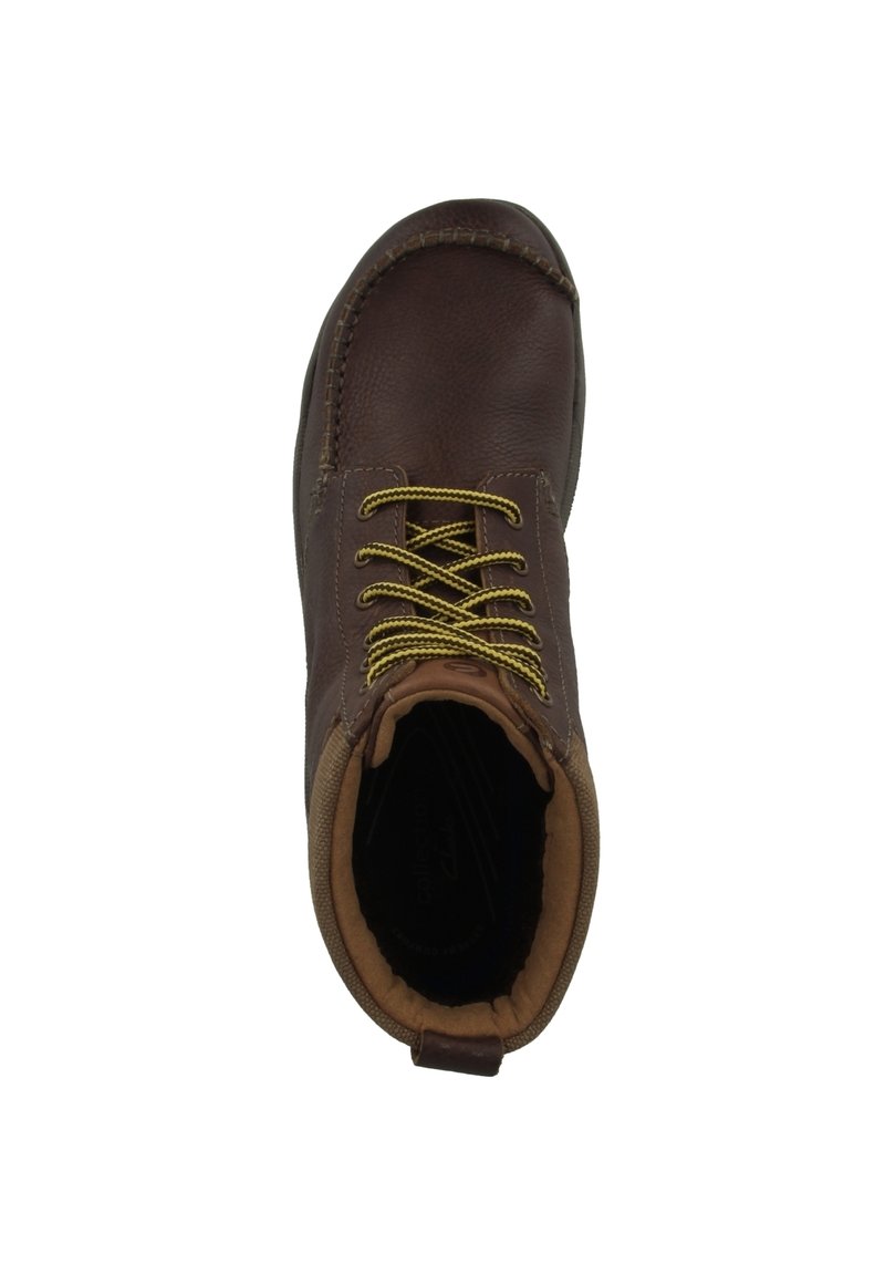 Herren Schnürboots | Clarks DRIFTWAY HIGH Schnürstiefelette dark tan leather/braun - WZ91723 Herren Schnürboots | Clarks DRIFTWAY HIGH Schnürstiefelette dark tan leather/braun - WZ91723