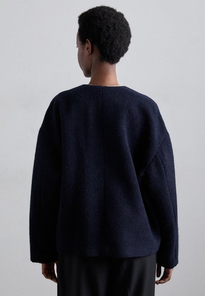 Theory SHORT TOGGLE - Veste d'hiver - navy