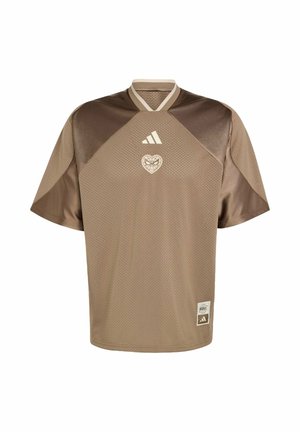 adidas Sportswear, Print T-shirt - khaki six