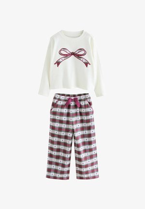 Next, CHRISTMAS SET - Pigiama - red/green bow check