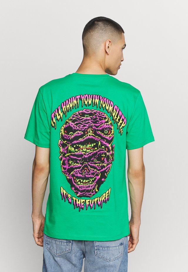 MICHAEL WALRAVE - Print T-shirt - scaromatic green