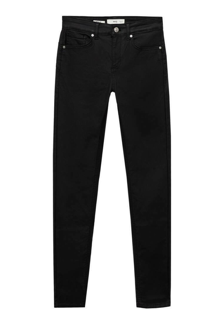 Mango Slim fit jeans zwart Mango Slim fit jeans zwart