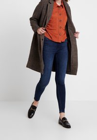 ONLY Jeans Skinny Fit - dark-blue denim