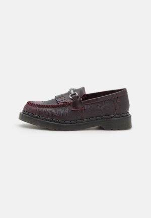 Slip-ons - dark red