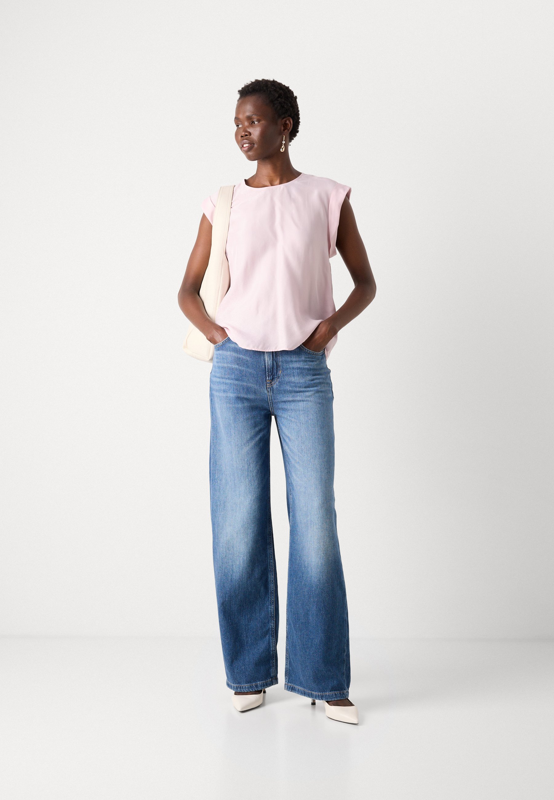 BOSS IRNETTE - Basic T-shirt - open purple/mauve - Zalando
