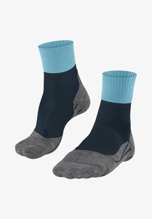 FALKE TK2 COOL SHORT TREKKING MEDIUM CUSHIONING - Sportsocken - navy