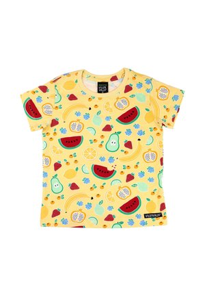 FRÜCHTE - Print T-shirt - gelb