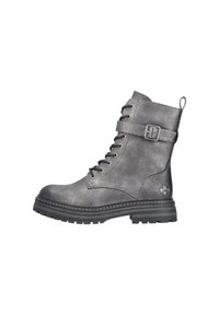 Rieker Cowboy-/Bikerlaarsjes - silber platin