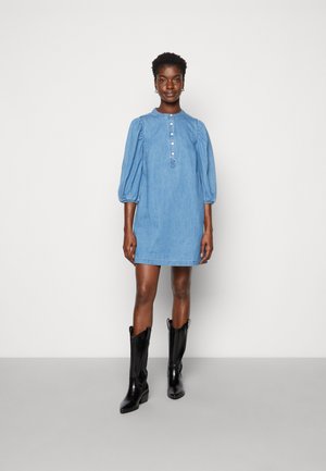 El Corte Inglés Vestido Gap De Encaje Con Manga Globo Mujer