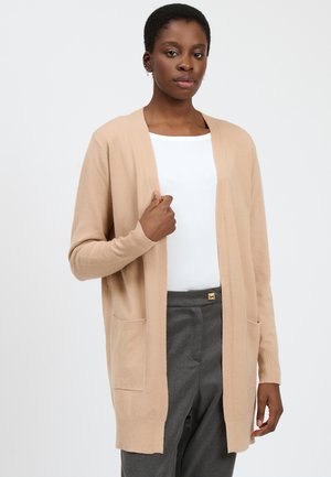 WITHOUT FASTENING BASIC - Vest - beige