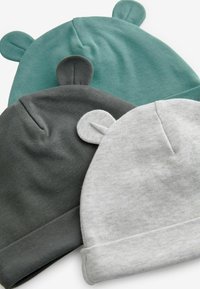 Next 3 PACK - Megzta kepurė - green grey