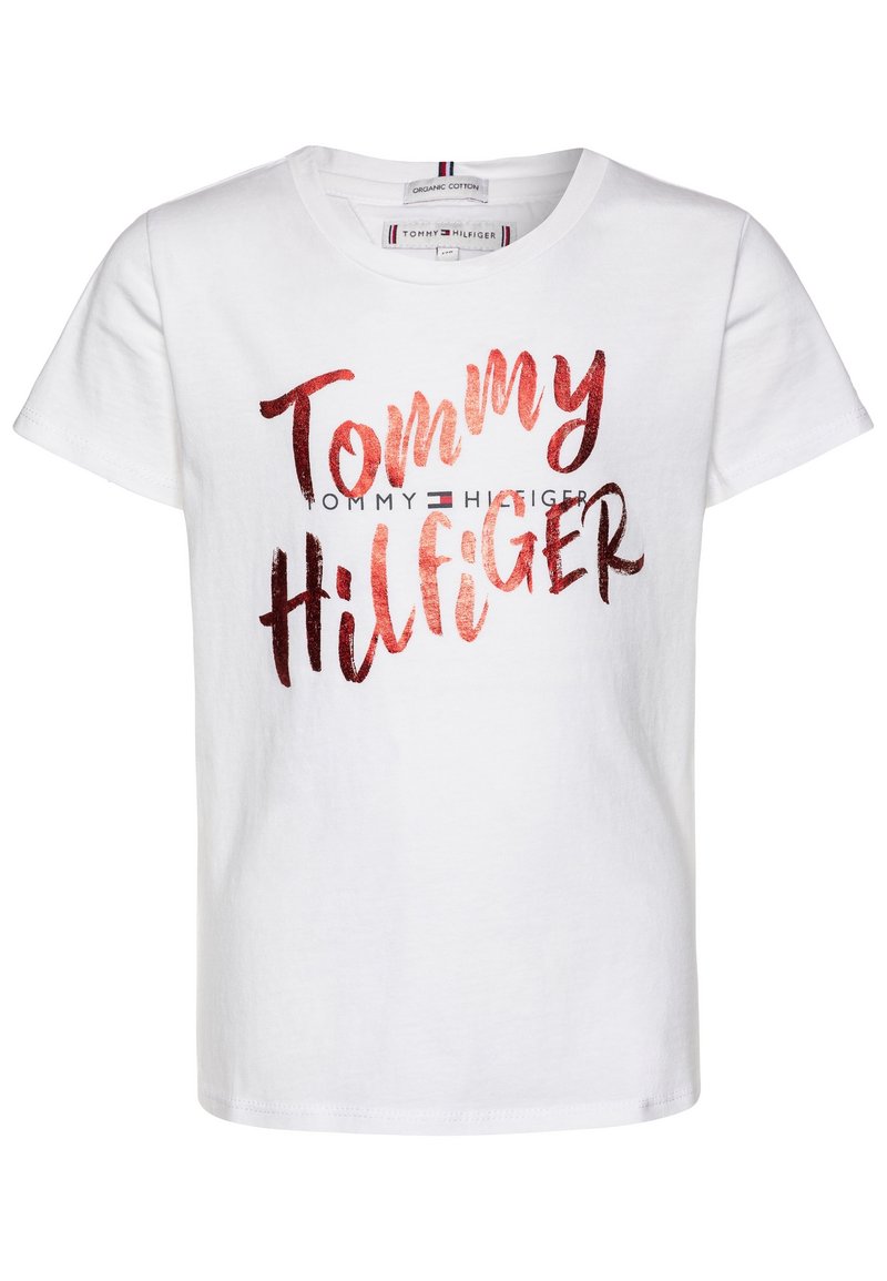 Tommy Hilfiger Triko s potiskem - white