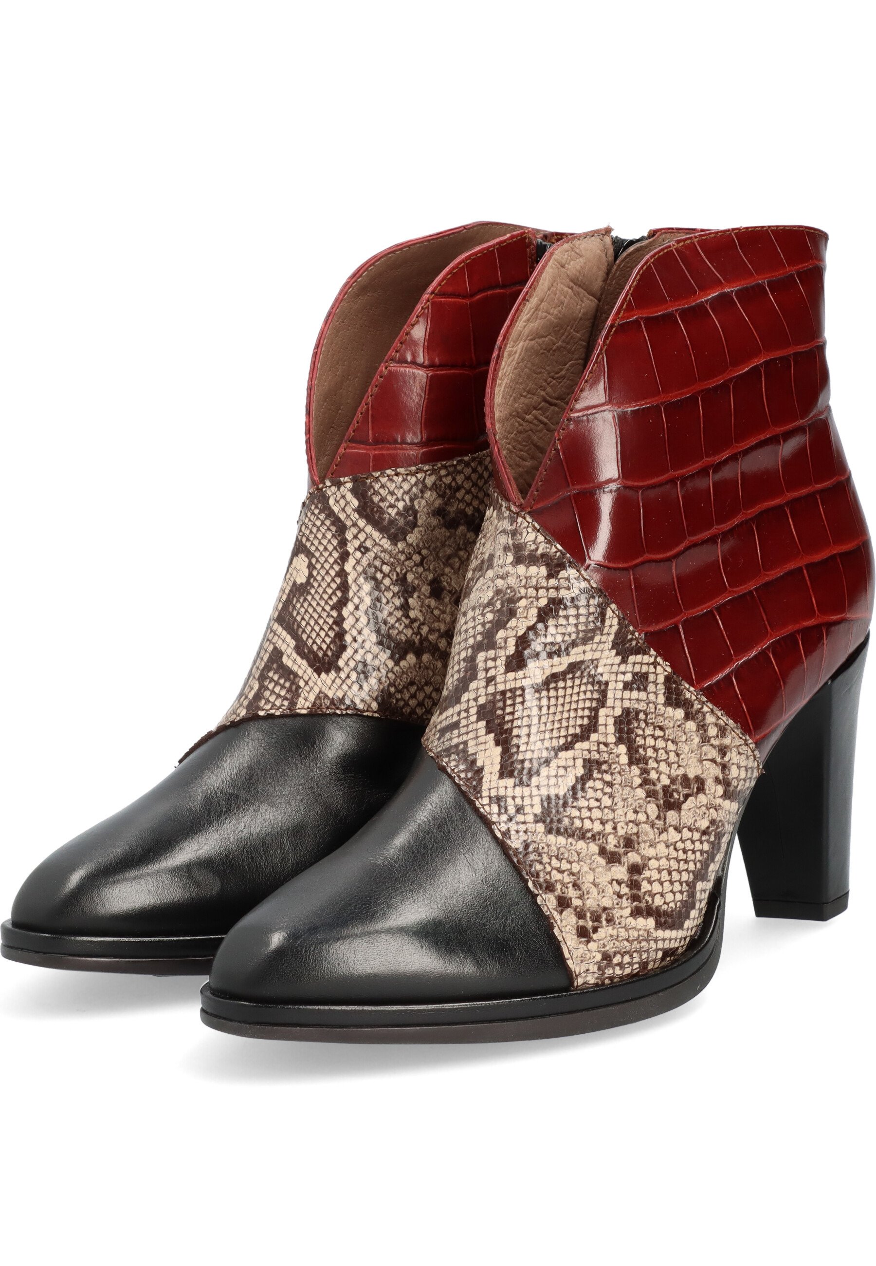 WONDERS Botines de tacón - burdeos - Zalando.es