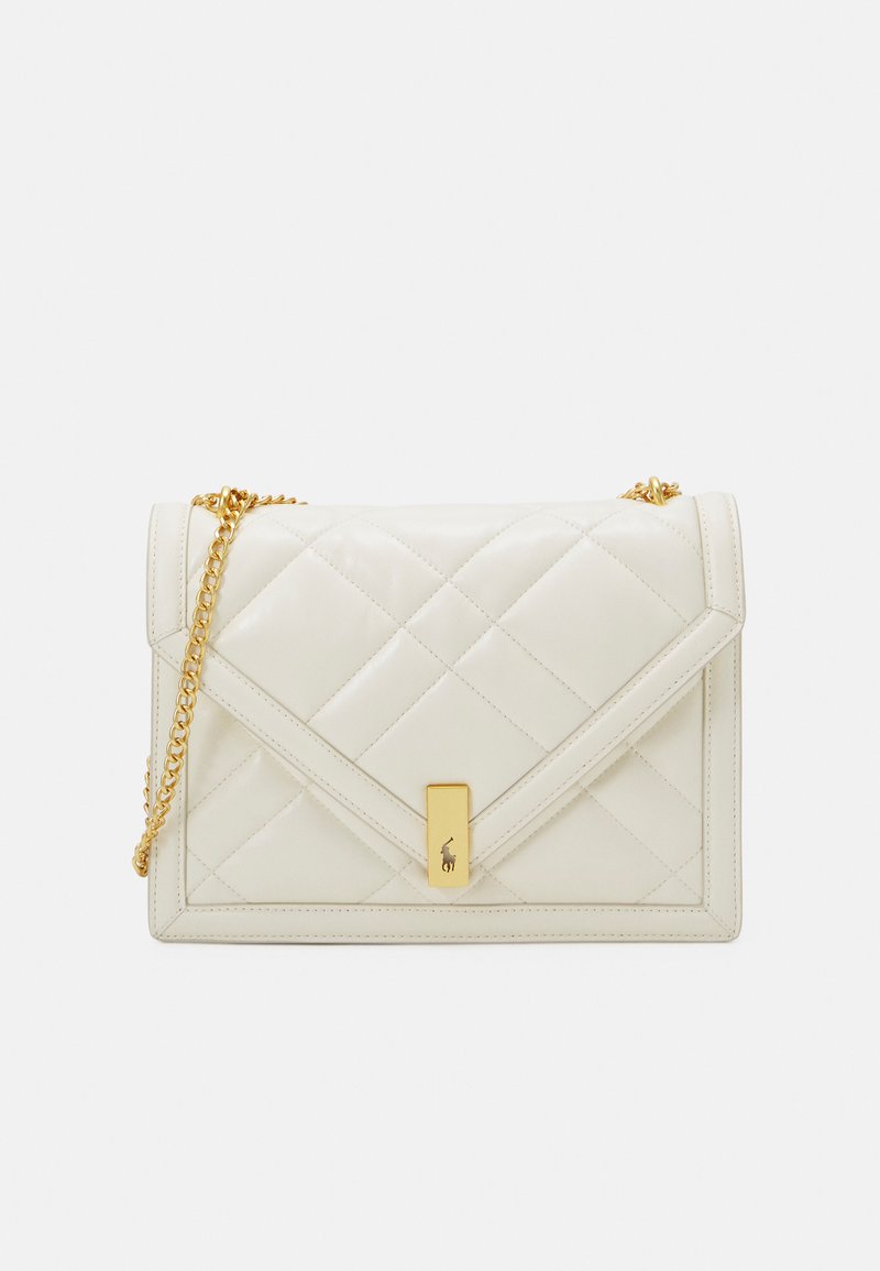 Polo Ralph Lauren CHAIN SMALL - Olkalaukku - ivory/beige - Zalando.fi